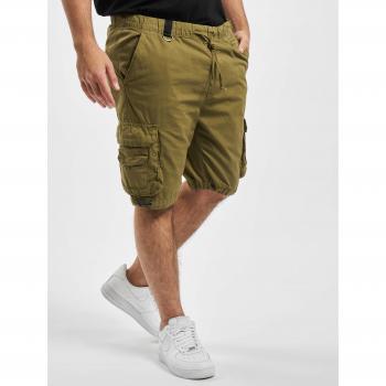 Urban Classics Men's Summer Olive Double Pocket Cargo Shorts (Plus Sizes)