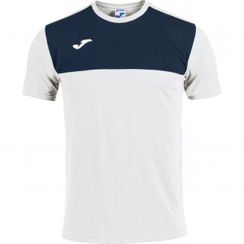 Joma Winner Camisetas Caballero, Niños, Blanco/Marino, XS