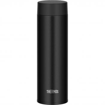 Termo de Agua Aislado al Vacío para Teléfono Celular, Acero Inoxidable Compacto, Lavavajillas y Desagüe, Color Negro con Junta Integrada