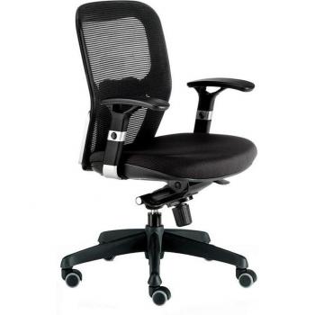 Silla Ergonómica Negra Boston