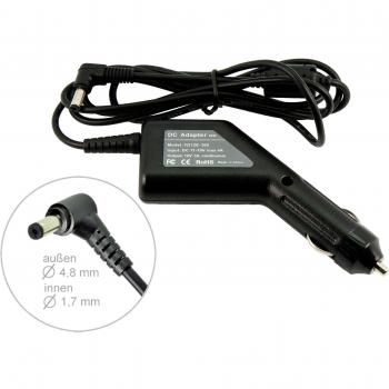 Luxburg® mini 36W Cargador Notebook para coche fuente de alimentación de auto compatible con Asus Eee PC 1000 1000H 1000HA 1000HAE 1000HC 1000HD 1000HE 1000HT 1000HV 1001HGO