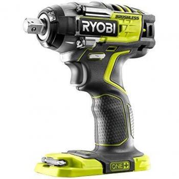 Ryobi Llave de Impacto Sin Escobillas de 18v, 270Nm, 4 Velocidades, Con AutoStop. Sin Batería.