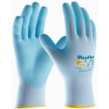 dBi Trading Maxiflex Active 34 - 824, guantes de trabajo con aloe vera, tamaño 6, XS, 2 pares, 2460 X S2