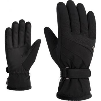Guantes de Esquí Ziener Kasa para Mujer (Talla 7,5) Color Negro