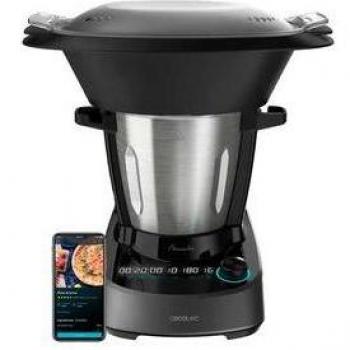 Cecotec Mambo 11090 Robot de Cocina Multifunción 1600W 3.3L con 37 Funciones, Control WiFi, Balanza Integrada, Acero Inoxidable
