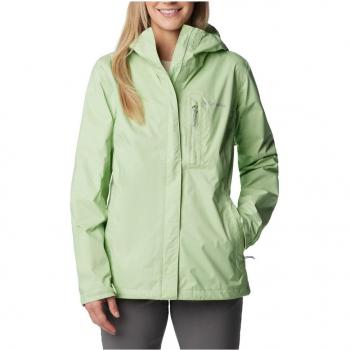 Chaqueta impermeable de mujer Columbia Pouring Adventure™ II verde lanquecino XL