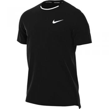 Nike Court Dri-Fit Advantage Camiseta De Manga Corta Hombres Negro S