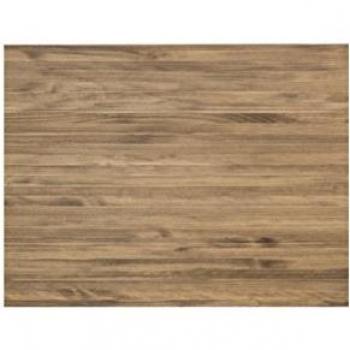 Cabecero de madera maciza DECOWOOD en tono envejecido y roble oscuro, 105x80cm, fabricado en pino gallego, hecho a mano en España
