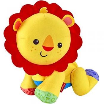 Fisher-Price-DGM69 Disney León Gateo Musical, Multicolor