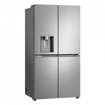 Frigorífico Americano LG GML960PYFE, 4 Puertas, 637L, No Frost, Wi-Fi, Dispenser de Agua y Hielo, Clase E, Color Plata