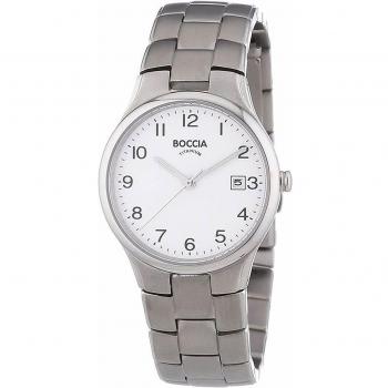 Reloj de Mujer Boccia Titanium 3297-01 Plata 30mm 5ATM Analógico