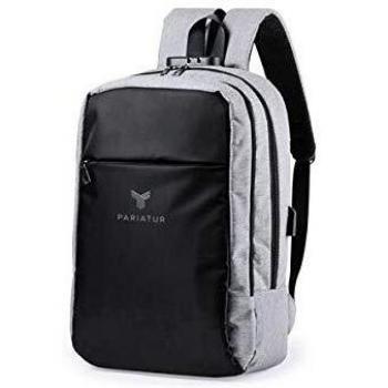 BigBuy Outdoor S1416924 Mochila, Adultos Unisex, Gris, Talla única