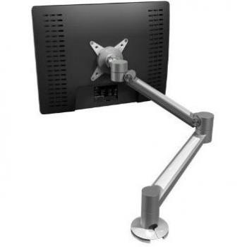 Soporte de Monitor Viewlite Plus Desk 622, Capacidad de 7 kg, Tamaño de 24, Color Plata y Blanco