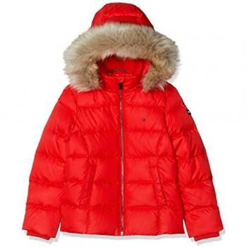 Tommy Hilfiger Essential Basic Down Jacket Chaqueta , Rojo