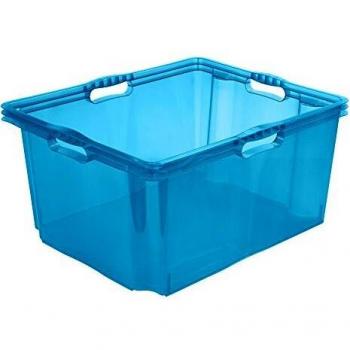 Caja de Almacenaje Keeeper Franz, 44 Litros, Azul