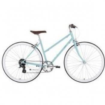 Bobbin Blackbird - Bicicleta para mujer, color azul, 43 cm