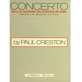 CRESTON - Concierto Op.26 para Saxofon Mib y Piano