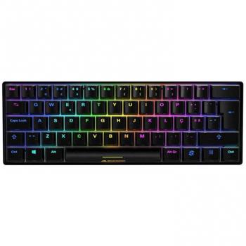 Sharkoon Skiller SGK50 S4 Teclado Mecánico Gaming Kailh Red RGB USB QWERTY Portugués Negro