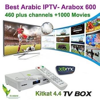 Vshare® Quad Core S805 Android Tv Box Arabic IPTv Account for 2 Year Box Channels Inside More Than 500 Arabic Channels Bein Sport 1-15 Sky Sport Religion Turkish Turkey Music Sport Channels Indian Iptv Box Most of Hd Channels Arabic Channels Apk Movies A