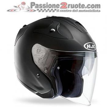 HJC, 141131XXL - Casco de moto, negro opaco, XXL
