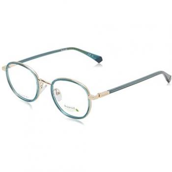 Polaroid Unisex Gold Eco Polyamide Spectacle Frame PLD-D475-G-J5G Ø 50 mm