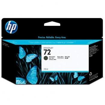HP 72 - Negro mate - original - cartucho de tinta - para DesignJet T1100, T1120, T1200, T1300, T2300, T610