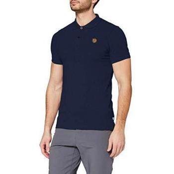 Polo de Manga Corta Fjällräven Övik Azul Marino - Talla L
