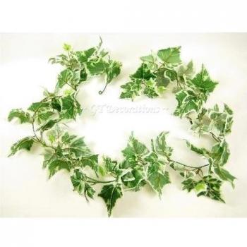 GT Decorations - 2 x 165cm grandes guirnaldas de hiedra verde artificiales / vid