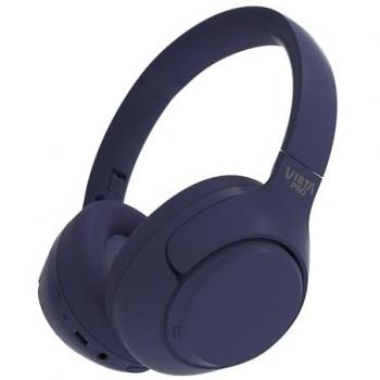 Vieta Pro Calm 2 - Auriculares de Diadema Bluetooth con Hi-Res, cancelación activa de ruido híbrida, función Dual Pairing, Modo Ambiente, conexión Aux-in, micrófono integrado, diadema ajustable