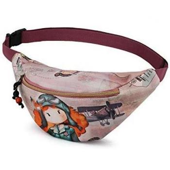 Forever Ninette Atlantic-Riñonera Brownie, Multicolor