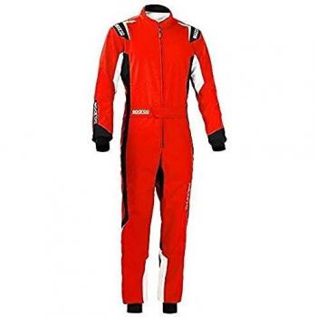 Mono Racing Sparco K43 Thunder Talla M Rojo/Blanco