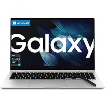 Samsung Galaxy Book Pro 360 15 Intel Core i7 2.80 GHz 512GB SSD 16GB RAM Plata Mística - Reacondicionado como nuevo