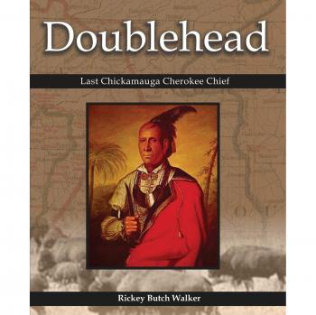 Doublehead Last Chickamauga Cherokee Chief by Rickey Butch Walker - Authentic Native American Art Sculpture