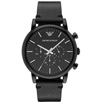 Emporio Armani Reloj Cronógrafo para Hombre de Cuarzo con Correa en Piel AR1918