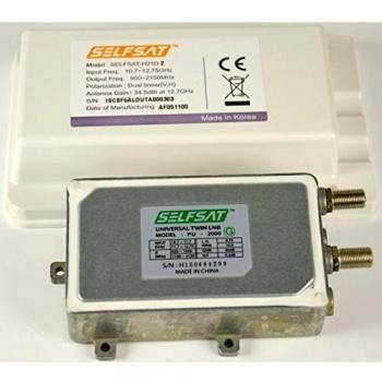 Selfsat ldu2 – Twin LNB para H21 Antena