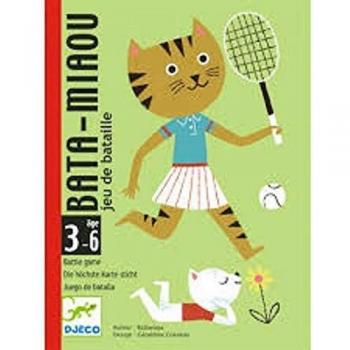Djeco Cartas Bata-Miaou, Multicolor