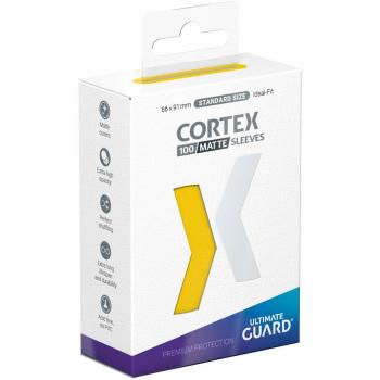 Fundas Ultimate Guard Cortex Tamaño Estandar Mate Amarillo