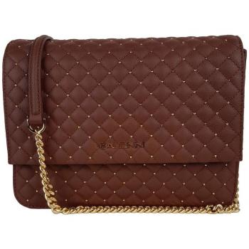 Baldinini Trend Brown Leather Di Calfskin Crossbody Bag