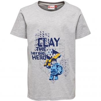 LEGO Thomas 304, Camiseta para Niños, Gris