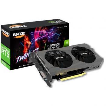 Tarjeta Gráfica Inno3D RTX 3050 Twin X2 V2 6GB GDDR6 Doble Ventilador PCIe 4.0