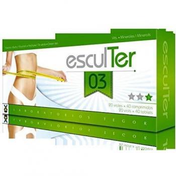 Esculter Nº3 20 viales /10 ml/40 comprimidos de Tegor