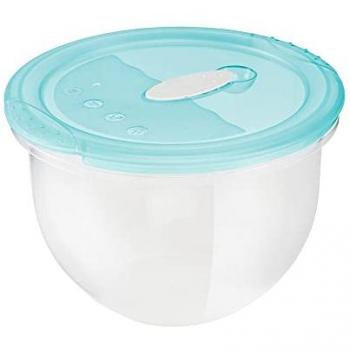 Recipiente 2en1 Laura para Microondas y Congelador 1,5 L, Polipropileno, Iceblue Transparente
