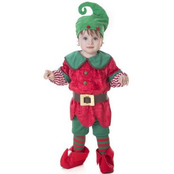 Disfraz de Elfo Navidad para bebé - Creaciones Llopis