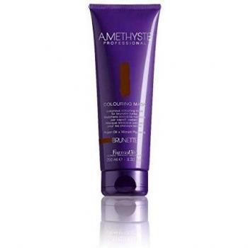 FarmaVita Amethyste, Mascarilla Cabellos Coloreados Brunette - 250 ml