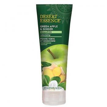 Champú Desert Essence de Manzana Verde y Jengibre, 237 ml (Pack de 1)