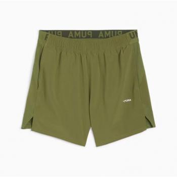 Pantalón corto Puma Fit 5 Ultrabreathe Stretch verde para hombre