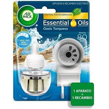 AIRWICK Life escents ambientador eléctrico oasis turquesa aparato + recambio