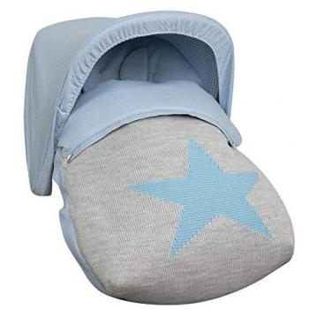 Babyline Snow - Saco porta bebé, unisex, color azul