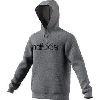 adidas E Camo Lin SWEA Sudadera, Hombre, Medium Grey Heather/Black, S