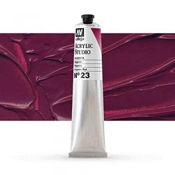 Vallejo : Studio Acrylic Paint : 58ml : Magenta